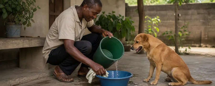 Imagem principal do artigo: Água para animais domésticos: qualidade, quantidade e limpeza